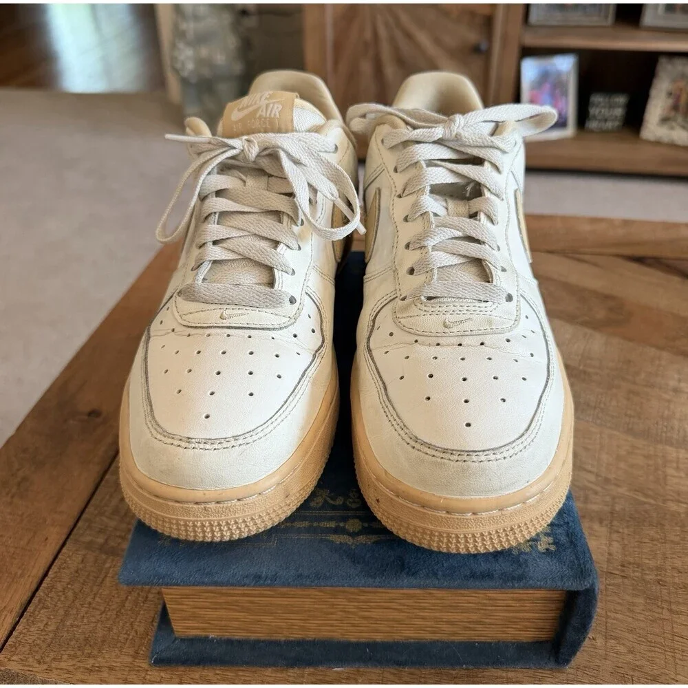 Nike Air Force 1 ’07 Sail Sesame FZ3597-133 Womens 7.5 Beige Cream